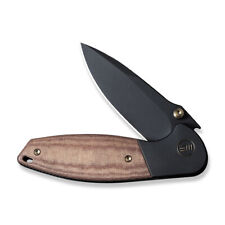 WE KNIFE Nitro Mini 22015-4 Brown Micarta Titanium 20CV Stainless Pocket Knives picture