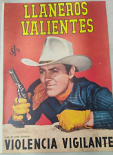 LLaneros Valienties #175 Spanish Mexico 1967 COVER ONLY NICE Beauty VHTF picture