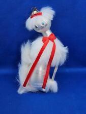 Vtg 1990 Santa's Best Blown Glass White Cat Ornament 7