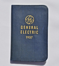 Vintage 1957 General Electric Diary with Maps, Products, Company Directors, etc. picture