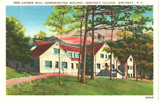 Montreat North Carolina College Gaither Hall Administration Building Postcard picture