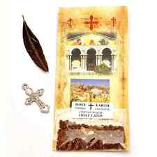 Holy Earth Tierra Cross Olive Tree Live & Jerusalem Sand picture