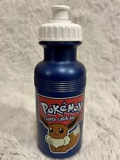 Vintage 1999 Pokémon Blue Eevee Water Bottle picture
