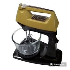 Sunbeam 12-Position Infinite Speed Mixmaster Mixer Vtg M-12 w Stand/Bowl READ picture