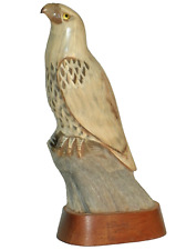 Vintage Carved Buffalo Horn Eagle picture