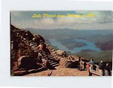 Postcard Foot Path Lake Placid from Whiteface Mt. Memorial Hwy. Castle New York picture