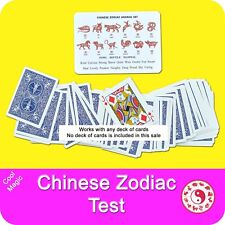 Chinese Zodiac Test Magic Mentalism Prediction Trick Easy Close Up picture