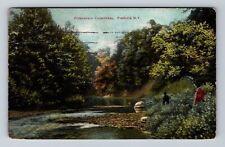 Fredonia NY-New York, Scenic Panoramic Picturesque Canadaway Vintage Postcard picture