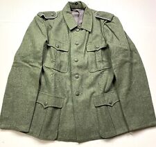 WWII GERMAN HEER WAFFEN M1940 M40 WOOL COMBAT FIELD GREY TUNIC-LARGE picture