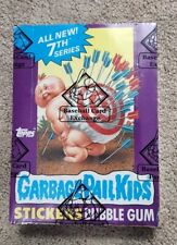 1986 Garbage Pail Kids 7th Series Box 48 Wax Pack BBCE Sealed GPK W Price Poster picture