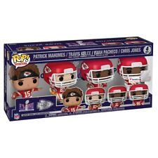 Kansas City Chiefs Funko Super Bowl LVIII Champions Exclusive POP Four-Pack picture