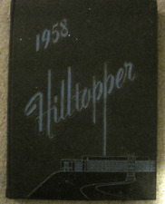 1958 INDIANAPOLIS INDIANA THOMAS CARR HOWE HIGH SCHOOL YEARBOOK THE HILLTOPPER picture