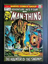 FEAR (ADVENTURE INTO) MAN THING #11 December 1972 Marvel Key Neal Adams  picture