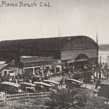 Dance Pavillion Pismo Beach California 1920s Postcard Pacific Novelty Co. picture
