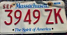 Expired Massachusetts Ma DMV Issued License Plate “ Man Cave License Plates “ picture