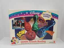 New~Vntg~Rare-NEW~80s Disney Goofy Sounds Bowling Game Mattel Complete in Box-B9 picture