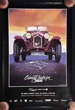 2000 Barrett-Jackson Scottsdale Alfa Romeo 8C Harold Cleworth Auction Poster  picture