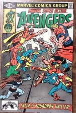 1981 THE AVENGERS MARVEL SUPER ACTION MAY #31 THE SQUADRON SINISTER Z3206 picture