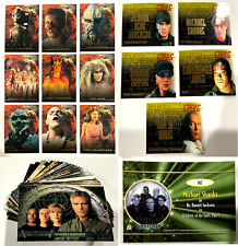 Stargate SG-1 Premiere Seasons 1-3 Mini Master Set - Base Set, Aliens, Stars Set picture