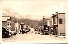 Real Photo Postcard Main Street Scene in Cordova, Alaska picture