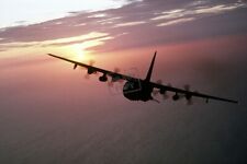 US Air Force USAF AC-130 Hercules aircraft 12X18 Photograph picture