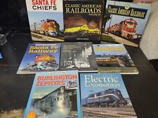 Vintage Trains & Railroads Hardcover Books Lot # 1 picture