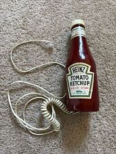 1984 Vintage Retro Heinz 57 Varieties 14 oz Tomato Ketchup landline Phone Corded picture