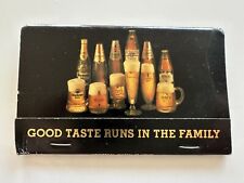 Vintage Full Matchbook - Anheuser-Busch Beers picture