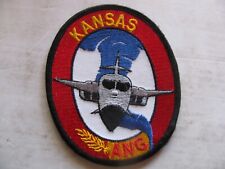 VINTAGE  USAF  KANSAS  KS   ANG  AIR NATIONAL GUARD  MILITARY  PATCH  3