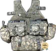 MOLLE II Tactical Load Carrying Vest/Chest Rig & Waist Pack Bundle ACU picture