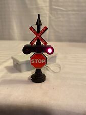 Railroad Crossing Signal Windham Heights Cobblestone Corners Collectibles New  picture