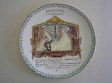 Antique Theatre Guignol Plate – Le Demenagement IV picture