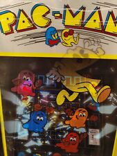 PAC-MAN 26x18 HOLOGRAPHIC POSTER POP CULTURE VINTAGE VIDEO GAME BY BANDAI NAMCO picture
