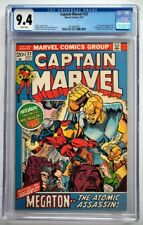 Captain Marvel #22 1st appearance of Megaton, the Nuclear Man 1972 CGC 9.4 picture