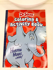 New Dr. Seuss Horton Hears A Who Coloring Activity Book 2020 picture