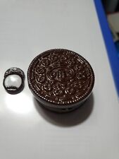 Oreo Cookie Porcelain Hinged Trinket Box By Midwest Of Cannon Falls picture