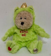 Starbucks BEARISTA BEAR Frog Prince Kiss Me 29th Edition 2004 Valentines Day picture