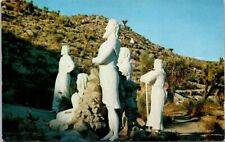 Yucca Valley CA Desert Christ Park Antone Martin Sculptures Mount postcard GP4 picture