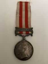 Rare India Mutiny Medal Bar Delhi Died First Day  Attack 14/9/1857 picture