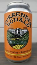 SURRENDER DONALD Trump RARE Empty Beer Can 7 Locks Brewing Rockville MD Indicted picture