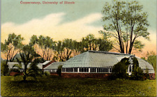 Conservatory, University Of Illinois, Vintage Postcard picture
