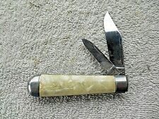 VINTAGE 1945-55 HAMMER BRAND USA 2 BLADE FOLDING POCKET KNIFE picture