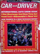 INTERNATIONAL AUTO SHOW ISSUE - CAR AND DRIVER MAGAZINE, MAY 1965 VOLUME 10 picture