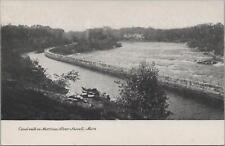Postcard Canal Walk on Merrimac River Lowell MA  picture
