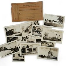 Vintage 12 Photo Card Studio Souvenir Views Of Battlefields Of Gettysburg picture