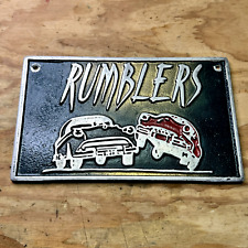 Rumblers Car Club Plaque picture