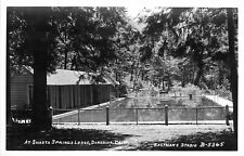 Postcard RPPC 1940s California Dunsmuir Shasta Springs Lodge Eastman CA24-339 picture