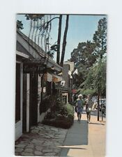 Postcard A stroll along Ocean Avenue, Carmel, California picture