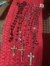 Vintage ESTATE Rosaries. Set of 3 picture