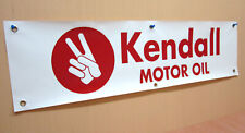 KENDALL MOTOR OIL BANNER SERVICE AUTO GARAGE picture